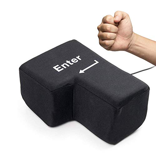 BIG ENTER 巨大 エンターキー LHYAN Enter パソコン PC BIG 約1700倍 USB おもしろグッズ クッション 景品 贈り物 でかい枕 ストレス発散　いい z2zed1b Amazon | BIG ENTER 巨大 エンターキー Enter パソコン PC BIG